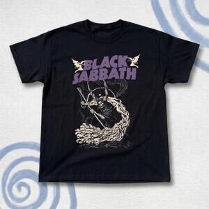 Black Sabbath Black Cotton T-Shirt